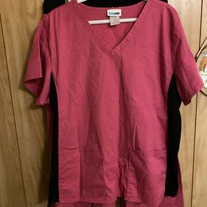 Pink/Black Scrubs
